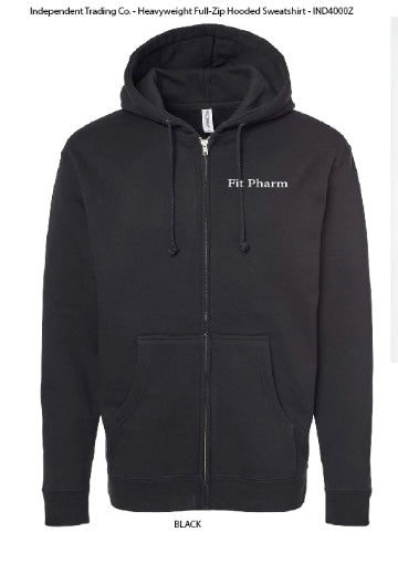 Hoodie heavy weight zipup