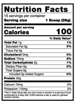 Brew'd up protein + collagen iced coffee