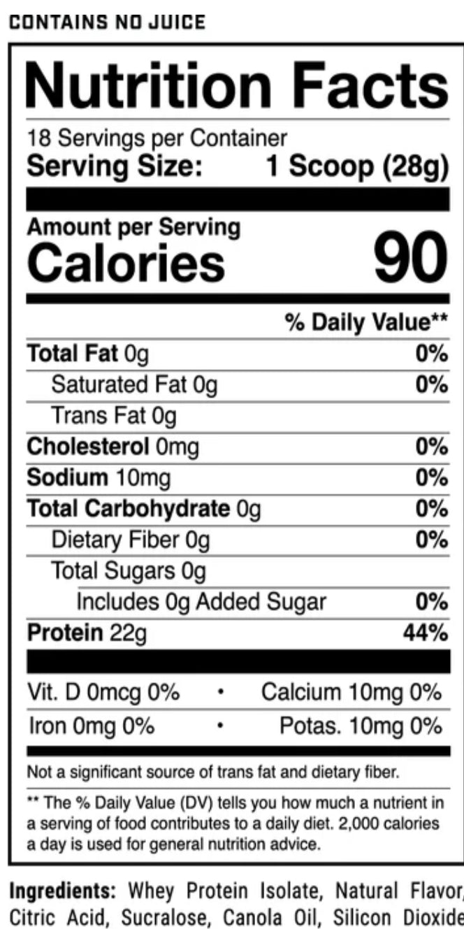 1st phorm clear protein
