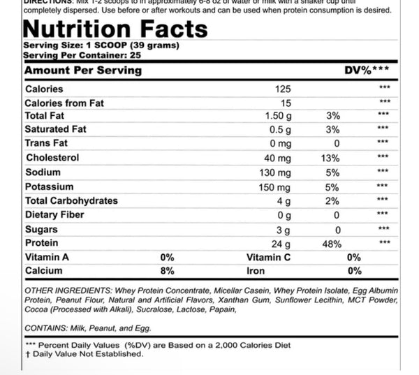 Black Magic protein 2lb horchata