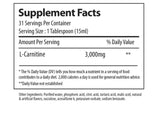 L-carnitine liquid gummy worm