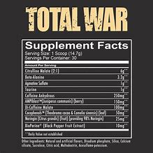 Total War Pre Workout